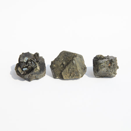From left to right: Grade A, B, and C