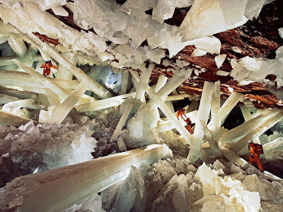 Cave of the Crystals in Naica, Chihuahua, Mexico
