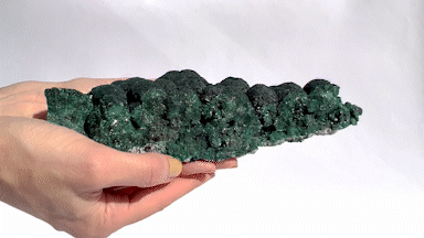 #1 Huge piece with both druzy and botryoidal malachite habits.